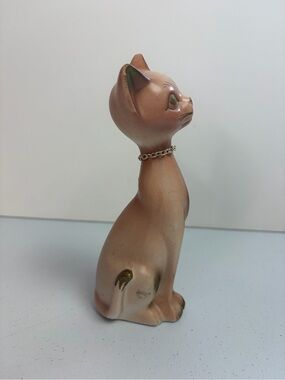 Moder Atom Vintage | Art | Vintage Mid Century Modern Mcm Pink Atomic Cat Figurine ...